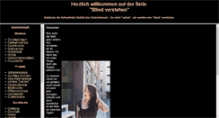 Desktop Screenshot of blindverstehen.de